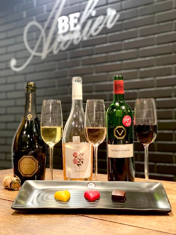 Mothers Day - 3 Curated Wines + 15 Belgian Chocolate Pairing