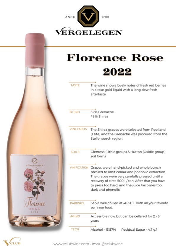 Vergelegen Florence Rosé (2022)